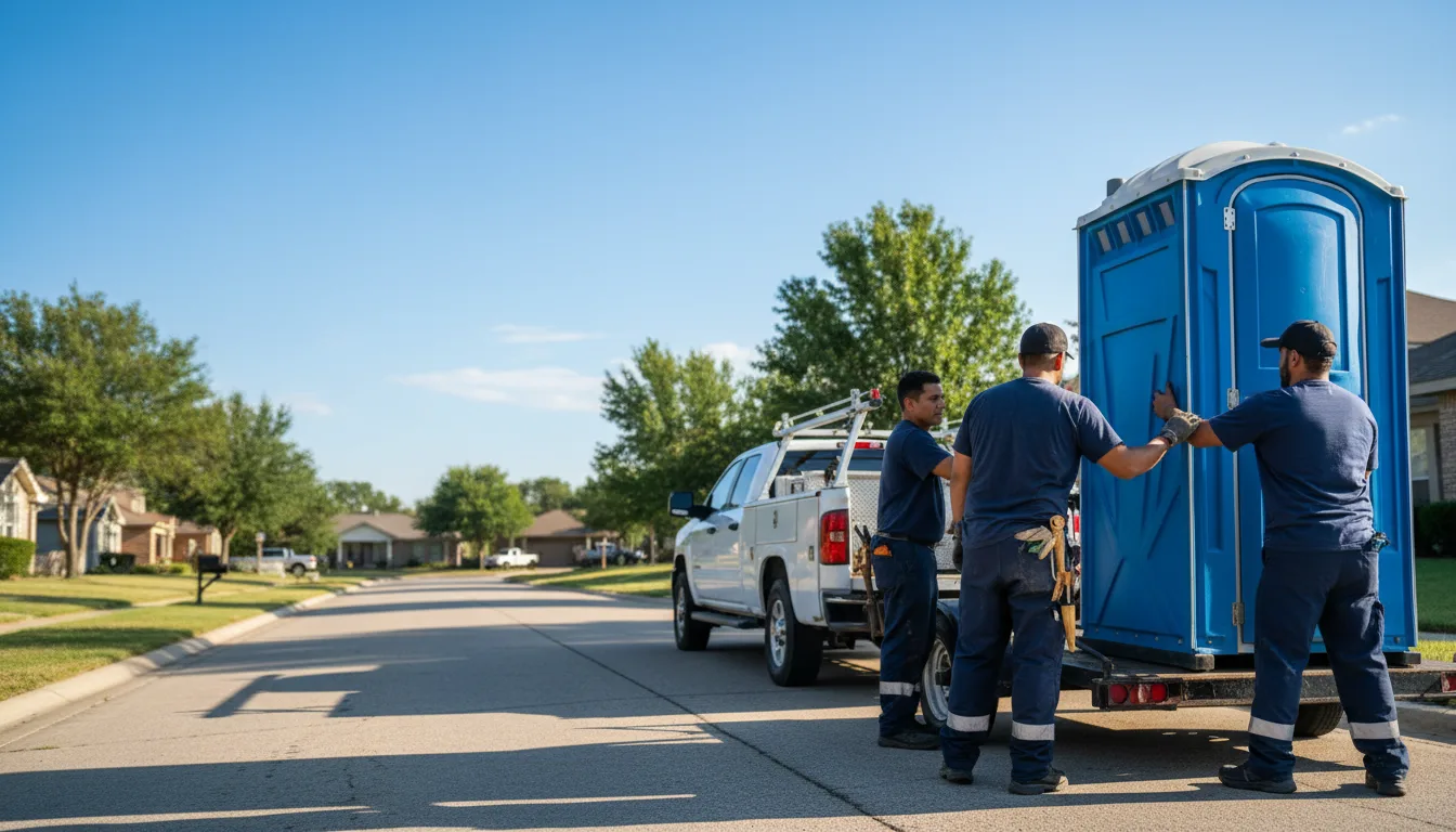 Portable Toilet Rental in Trumbull, NE near me